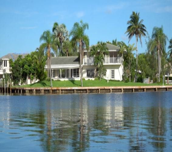House on the waters in Florida