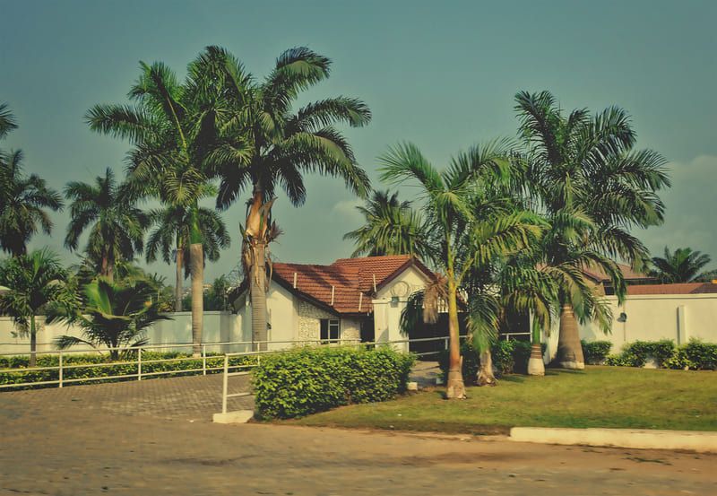 A residential Floridian home.